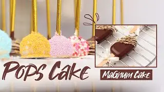 (Popscake)بوب كيك و الماغنوم كيك بطريقة جد مبسطة و دقيقة أما النتيجة💯 كتجي راااقية و المداق كيحمق 😍😋
