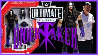 Обзор фигурки рестлера WWE Ultimate Edition Undertaker 2025 года и сравнение с Elite Legends Seri...