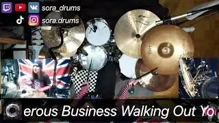 Underoath - It's Dangerous Business Walking Out Your Front Door (drum cover)