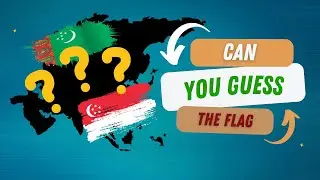Only Smart Minds Know These Asian Flags! 🤯 | Flag Challenge Game