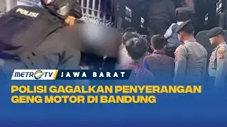 Bandung Motorcycle Gang Members Arrested by Police