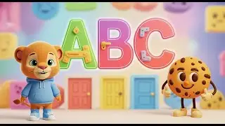 Learn ABC with Mini Doors | Food Alphabet for Kids