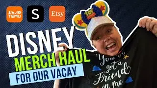 Super Disney Haul from TEMU, ETSY & SHEIN for our next Disneyworld Vacation