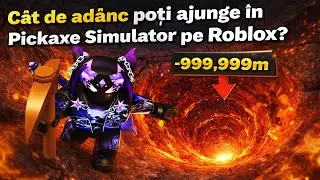 C&acirc;t de ad&acirc;nc poți ajunge &icirc;n Pickaxe Simulator pe Roblox?