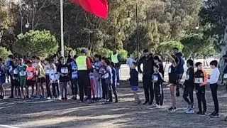سباق البراعم برعمات العدو الريفي  التاني للمناطق بمدينة طنجة obba Abdelilah