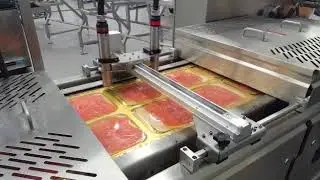 Scandivac thermoforming salmon line