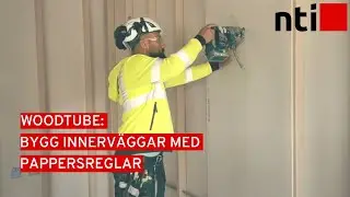 Woodtube: Övertyga byggbranschen att bygga innerväggar emd pappersreglar istället för stål