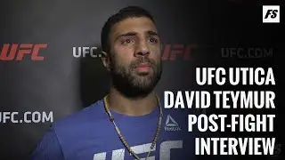 UFC Utica: David Teymur talks win over Nik Lentz - FanSided MMA