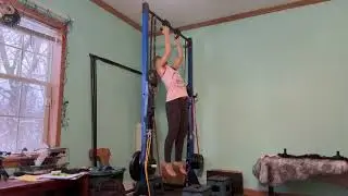 Over 60 Vegan Female Bodyweight Training - Chin Up STALL & Course Correction