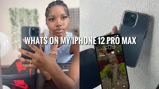 What's on my iPhone 12 Pro Max!! *UPDATED*
