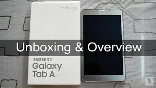 Unboxing of Samsung Galaxy Tab A 7.0 (2016)