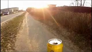 Прогулка по Косой, лыжероллерная трасса, закаты.
