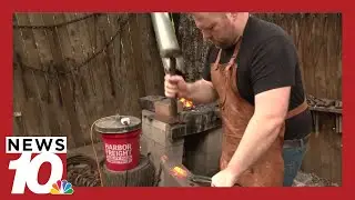 Local blacksmith creates real-life treasure hunt in Mendon Ponds Park