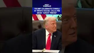 Trump Celebrates Diwali At White House, Calls PM Modi 