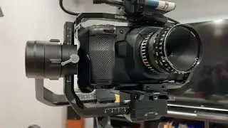 Blackmagic pocket cinema camera 4k in Ronin s
