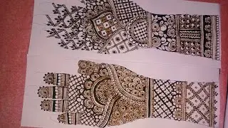 full hand mehndi design