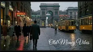 Sera a Milano - Milan 1970s (Old Money Vibes | Sophisticated Italian Noir)