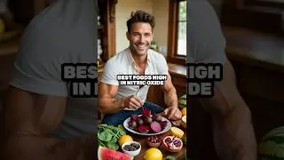 Best foods high in Nitric Oxide 🫜 #NitricOxideFoods #NaturalHealth #BloodFlowBoost