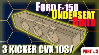Bangin Truck Bass! Ford 150 Underseat Build (Part 3) LIVE WITH CUSTOMLOWZ EP28