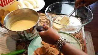 Banana Pudding. Crowd Pleaser!