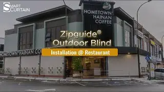 Switch easily between outdoor and indoor space with one click! - Smart Curtain Malaysia