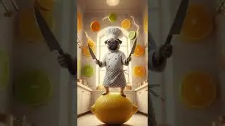 Chef Bark Ramsey goes full zest mode 🍋