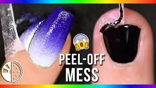 Peel Off Your Nail Polish Mess With This!