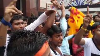 Fan power of Jeet-the Superstar ..Boss2 First Day First Show Celebration at Bijoli