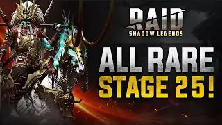 PHANTOM SHOGUN STAGE 25 - ALL RARE TEAM, 100% SUCCESS RATE!