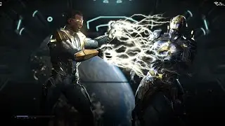 Black Lightning Vs Blue Beetle INJUSTICE 2