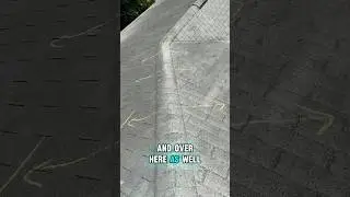 Ridge cap argument for insurance claim #insuranceclaim #roofing #roofinspection #insurance