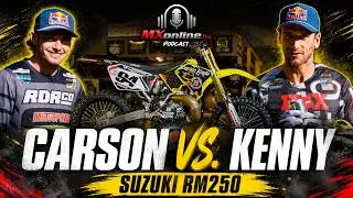 Carson vs. Kenny: Suzuki RM250 | MXonline Podcast