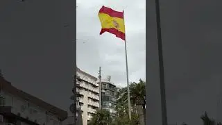 Big Spanish flag