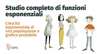 Studio di funzioni esponenziali | Come tracciare un grafico qualitativo | Matepensa