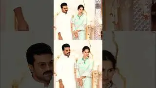 Ram Charan With Wife  Upasana ❤️At Red Carpet For The Lagna Vidhi Of Anant Ambani & Radhika Merchant