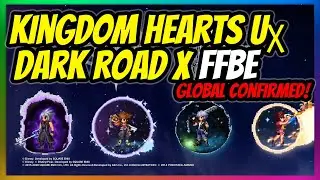 FINAL FANTASY BRAVE EXVIUS  x  KINGDOM HEARTS Union &chi; Dark Road Collaboration Global Confirmed!