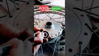 Bike Front Wheel Bearing Replacement Part 13 | Honda 125 #automobile #pakbikerepairing #bikemechanic