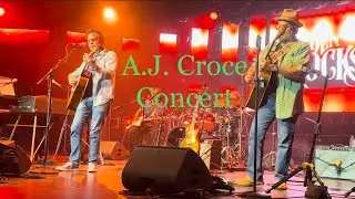 A.J. Croce Concert Epcot Garden Rocks