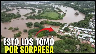 ESTRAGOS en La colonia Jardines del Río SAN MIGUEL causa #julia #elsalvador