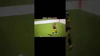 Mike Wallace touchdown vs Dolphins in 2010 #Steelers #NFL #Shorts