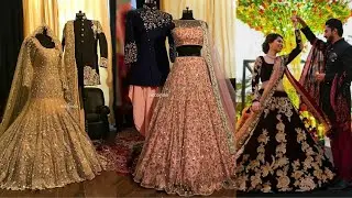 New Indian wedding dresses. couple matching engagement dresses design's.