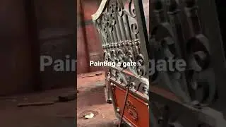 How to Paint a gate,   at amazinggates.co.za