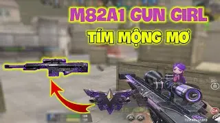 CF Mobile/CF Legends | Barrett M82A1 Gun Girl M&agrave;u T&iacute;m Mộng Mơ