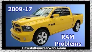 Dodge RAM 1500 4th generation from 2009 to 2017 common problems and complaints