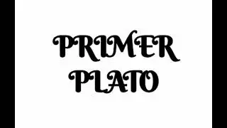PRIMER PLATO 