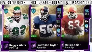 OVER 2 MILLION COINS IN UPGRADES! 96 LT, 96 LANIER, AND MUCH MORE! LINEUP UPDATE! | MADDEN 20