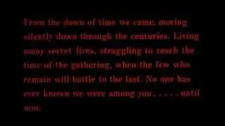 Highlander Opening Credits