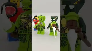 LEGO Ninjago Minifigures Lasha and Spitta #lego #legoninjago