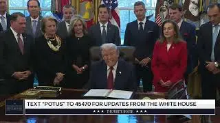Президент Трамп объявляет о новых стандартах экономии топлива