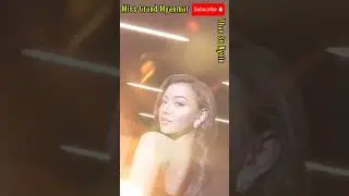 Miss Grand Myanmar Thae Su Nyein so beauty with Black Dress |MGI 2024